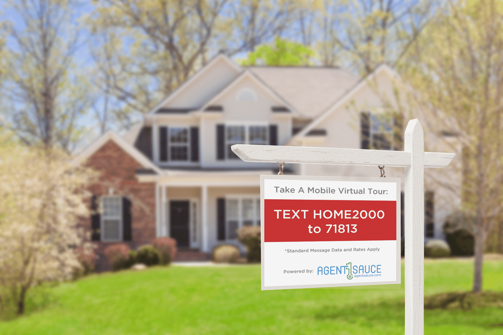 Texting Real Estate Yard Signs